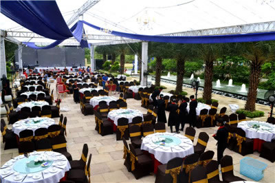 三水雅居乐盛大开盘中式商务晚宴活动01