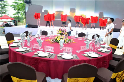 三水雅居乐盛大开盘中式商务晚宴活动03