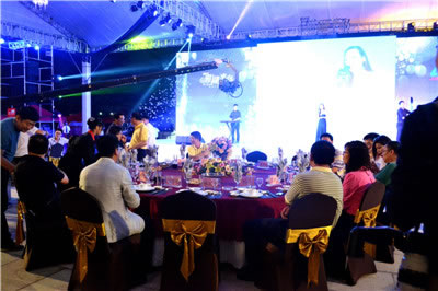 三水雅居乐盛大开盘中式商务晚宴活动05