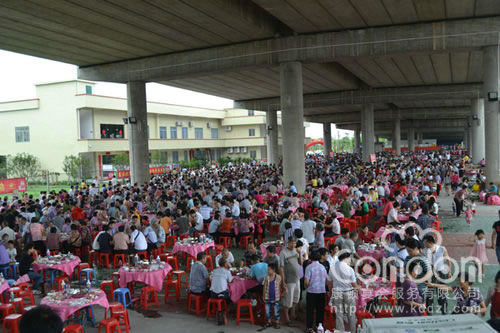 广州石井2012龙舟饭活动02
