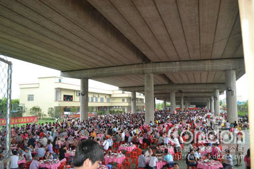 广州石井2012龙舟饭活动03